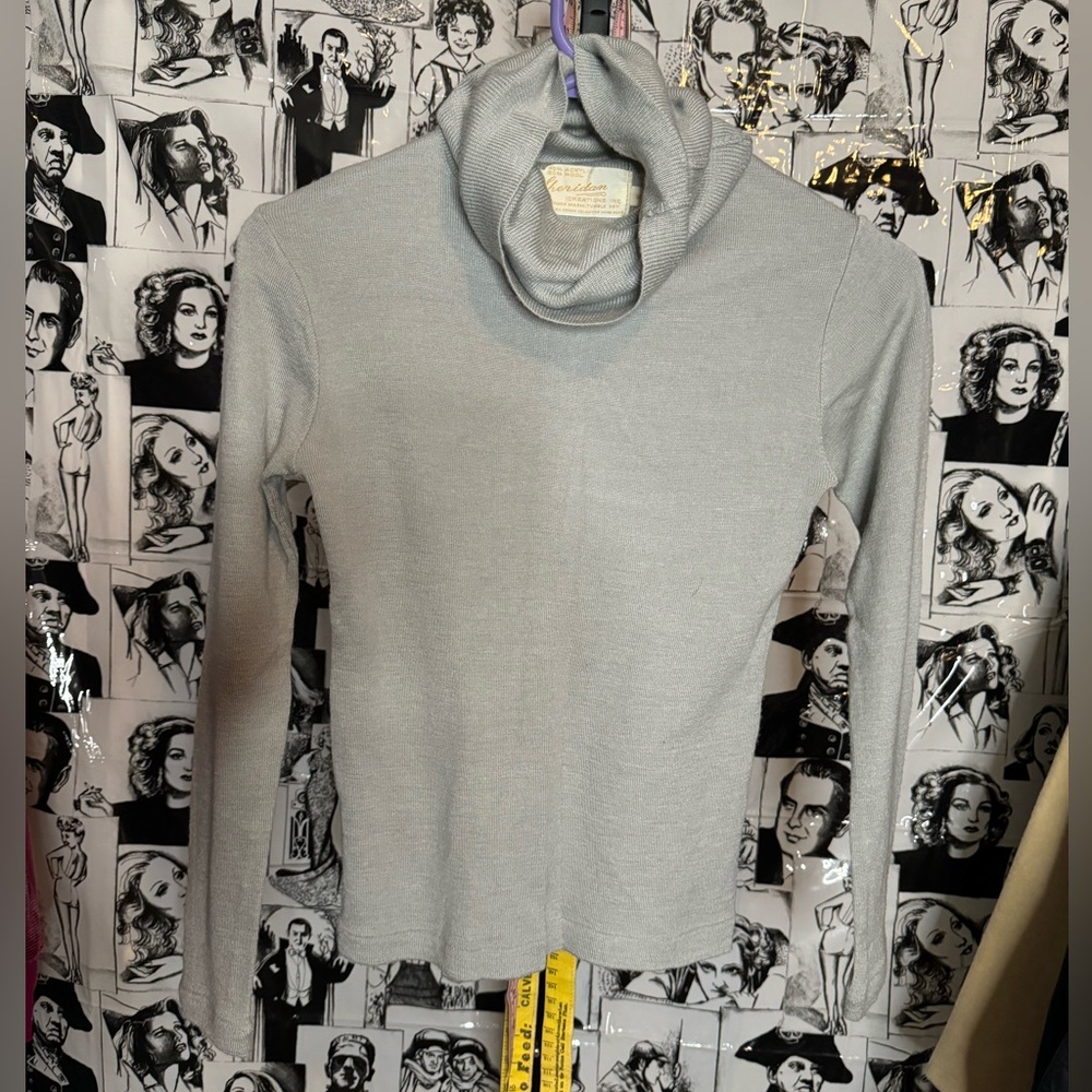 VTG Basic Sheridan Grey Turtleneck